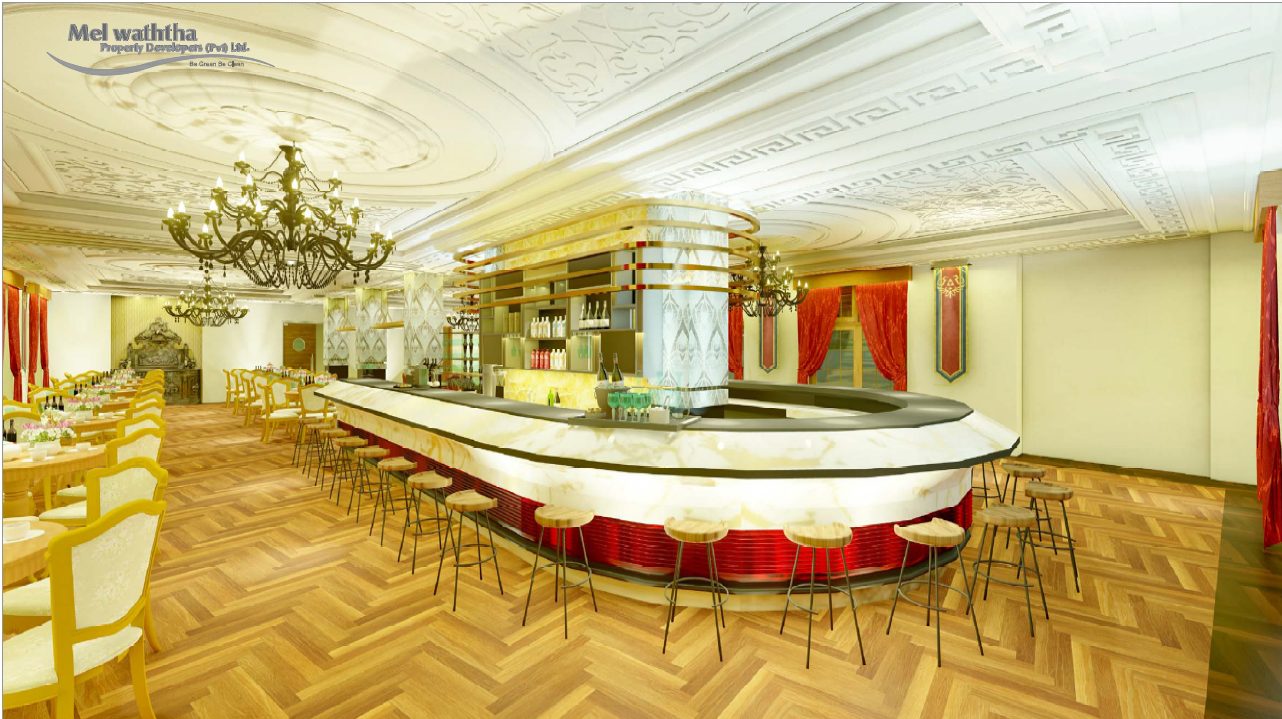 Colonial hotel render
