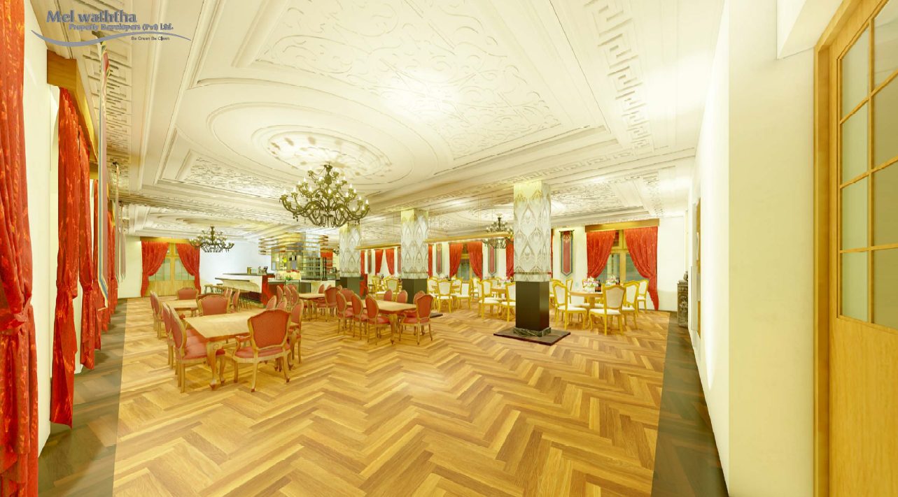 Colonial hotel render
