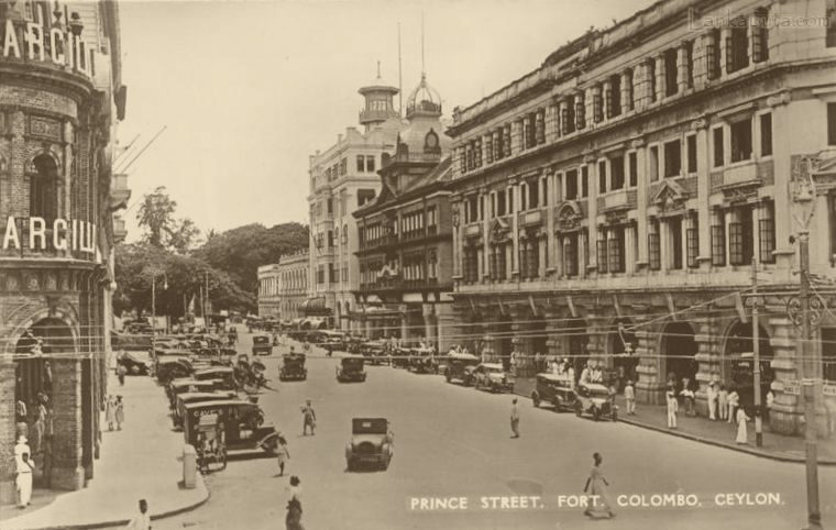 Prince Street, Colombo Fort, 1930s